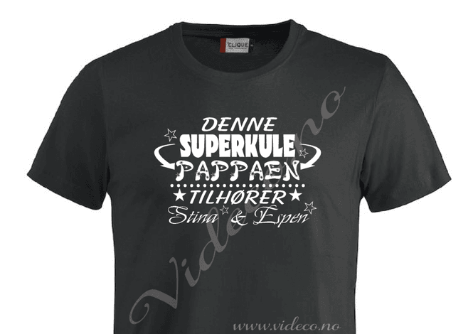 Hovedbilde T-shirt - denne superkule pappaen