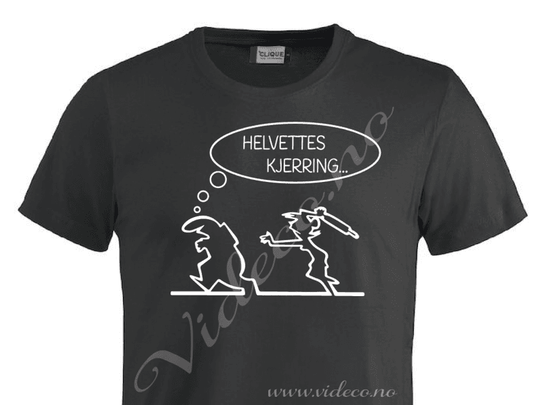 tshirt - helvettes kjerring
