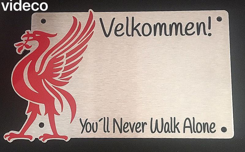 Skilt, metall- Liverbird