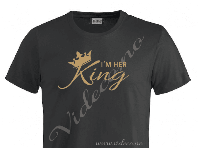 tshirt - I´m her King 