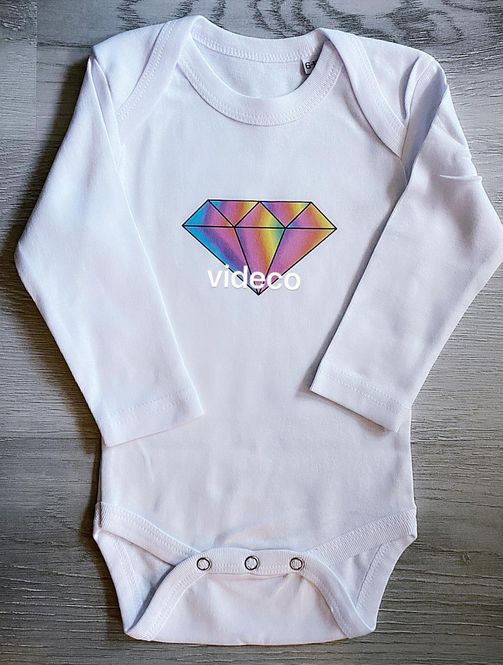 Hovedbilde Body - Hvit med diamant