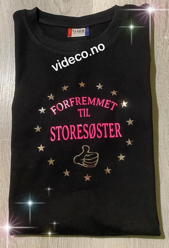T-skjorte- Forfremmet til Storebror/Storesøster