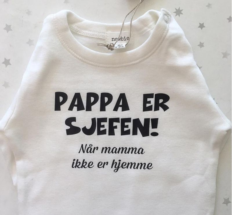 Body- Pappa er SJEFEN! Når mamma ikke er hjemme