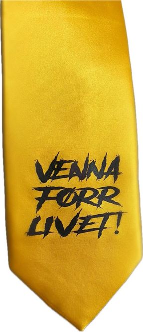 Hovedbilde Slips - Venna førr livet + tørkle