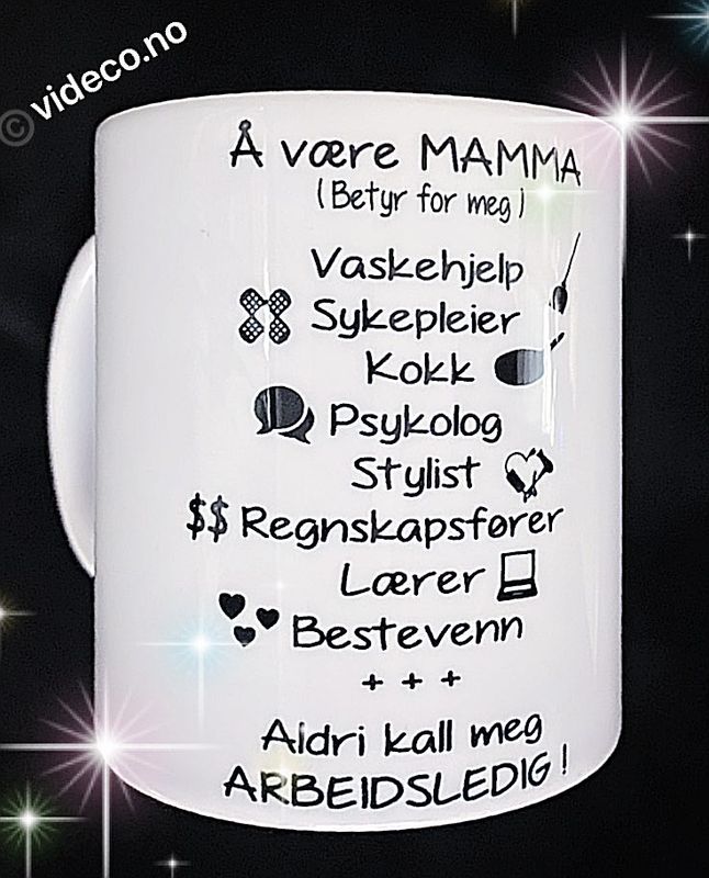Kopp- Å være Mamma (betyr for meg)
