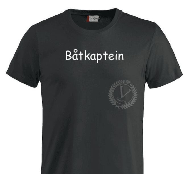 Hovedbilde T-shirt, Båtkaptein