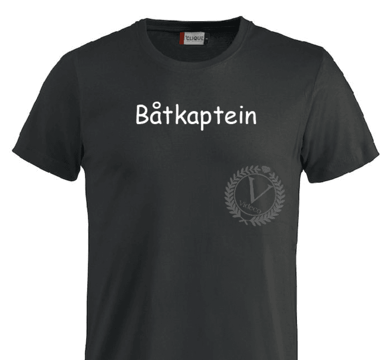T-shirt, Båtkaptein