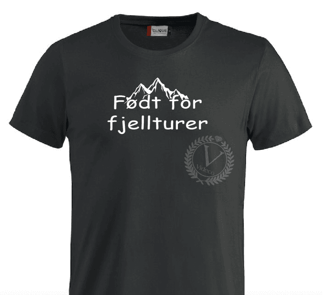 Hovedbilde T-shirt, Født for Fjellturer