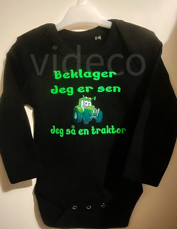 Sort body- Beklager- jeg er sen... 