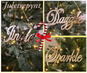 Hovedbilde Hengepynt /juletrepynt tekst