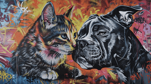 Hovedbilde Plakat - Hund & katt 