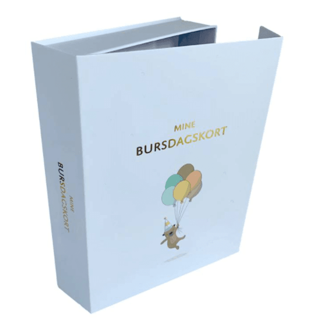 Hovedbilde Eske til kort - Bursdag 