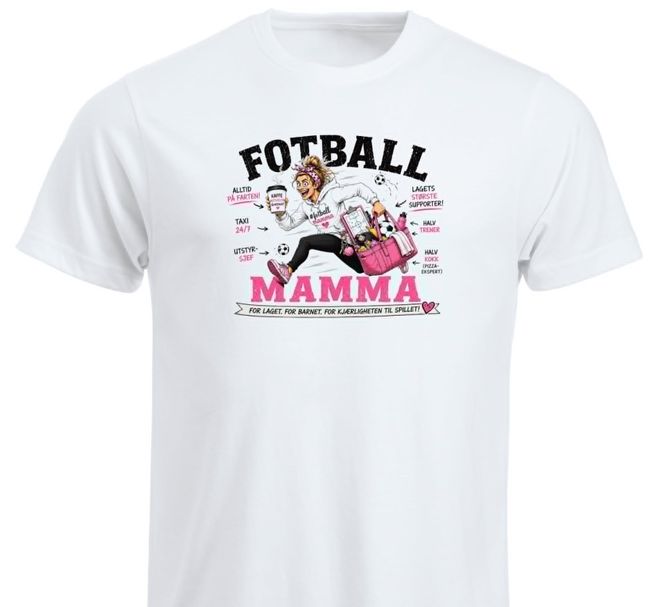 Hovedbilde T-shirt / Hoodie  - Fotballmamma