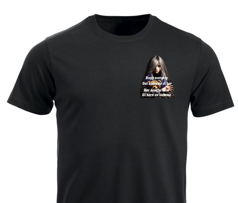 T-shirt - hoodie  - Stopp overgrep