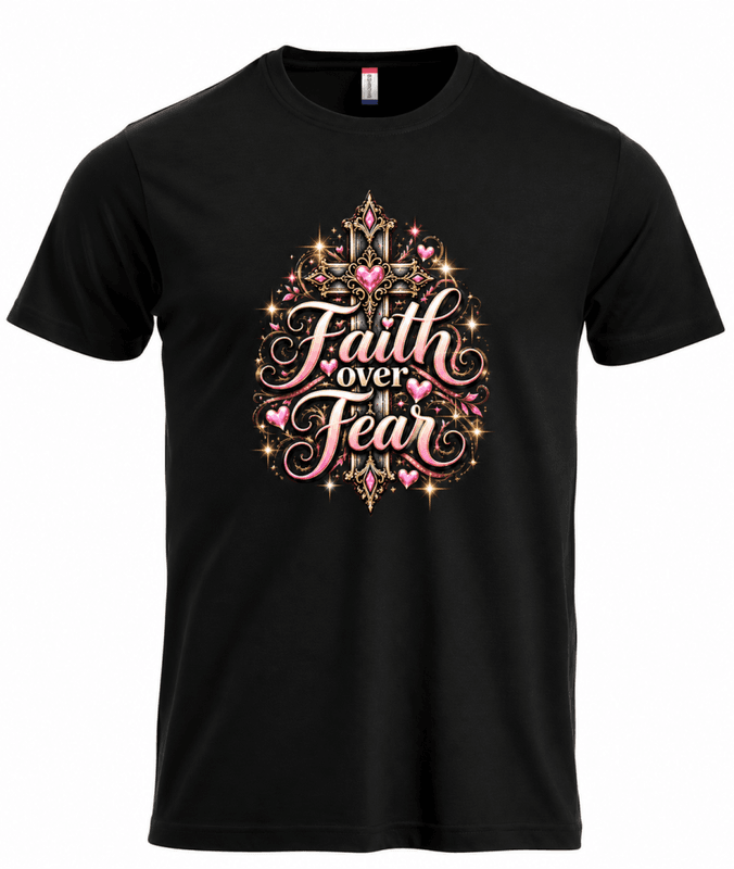 T-shirt / hoodie - Faith over fear 