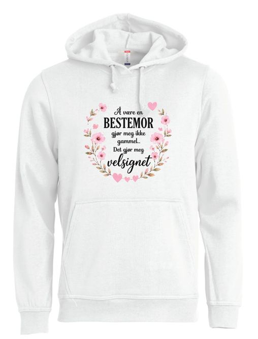 Hovedbilde Hoodie  - Å være en bestemor gjør meg ikke gammel..  Det ...