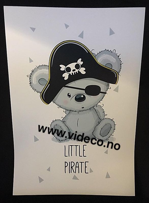 Little pirat, Bilde m/ramme